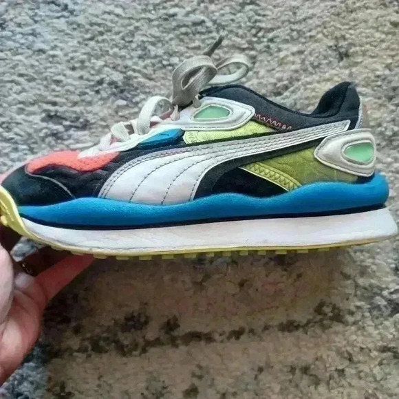 Puma Kids Multicolor Street Rider Bizerk 4 - Picture 10 of 16